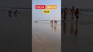 Colva Beach ⛱️ Goa  Lovely Place South Goa  bollywood music love tranding viral goa [upl. by Cottrell]