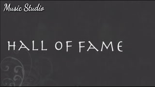 Hall of Fame slowed  Lyrics [upl. by Kcirdek]