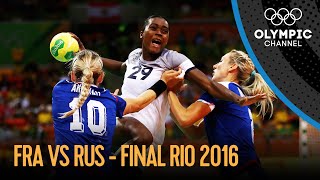 France v Russia  Womens Handball Final  Full Match  Rio 2016 Replays [upl. by Nilra]