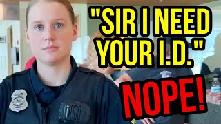 Female Cops Get Owned  Female Cop PISSED  First 1st Amendment Audit Fail [upl. by Neeli]