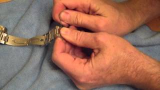 How To Resize And Adjust A Metal Watch Band [upl. by Sparkie]