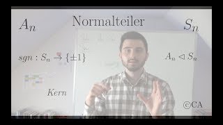 An Normalteiler von Sn  Beweis Algebra Gruppentheorie [upl. by Mariska]