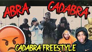 HES MAKING NOISE THIS YEAR 🔊🔥  ABRA CADABRA  CADABRA FREESTYLE REACTION [upl. by Aielam350]