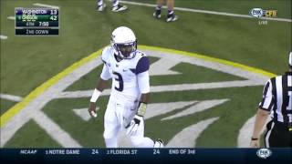 Troy Williams 1st Career Drive  Washington at Oregon 2014 [upl. by Assirual]