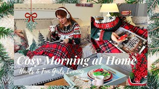 Cosy Christmas Morning at HomeΑγγλικά Περιοδικά ΔιακόσμησηςTemu HaulΒόλτα στο Golden amp στο Xplore [upl. by Rene]