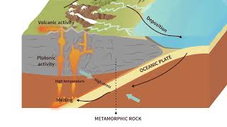 Metamorphic Rock  Science Animation by FLearning Studio [upl. by Eneryt323]