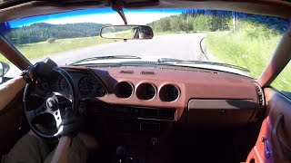 Datsun 280ZX Spirited Scenic Country Cruise [upl. by Nynnahs]