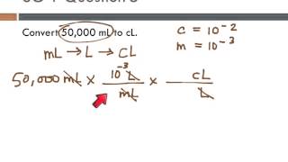 10 SG1 5 Convert mL to cL [upl. by Ayhay908]