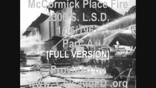 Chicago Fire Dept McCormick Place 511 Alarm 1161967 AUDIO ONLY [upl. by Yeslek202]