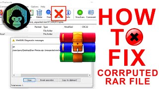 SOLVED How to Repair CorruptedDamaged RARZIP Files for Free [upl. by Drabeck]