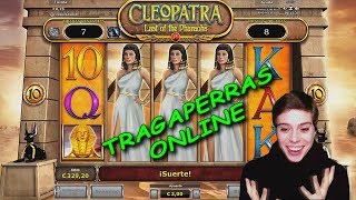 TRAGAPERRAS ESPAÑOLAS  Cleopatra Last of the Pharaohs  GRAN PREMIOS BIG WIN [upl. by Iclehc386]