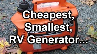 Cheapest Smallest RV Generator Generac ix800 [upl. by Dimitry631]