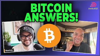 THE BEST QUESTIONS ABOUT BITCOIN Answered by Davinci and Mr M [upl. by Bluefield]