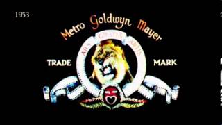 MGM logos over the years [upl. by Naawaj]