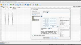 SPSS  Bivariate Normal Distribution [upl. by Eirrod]