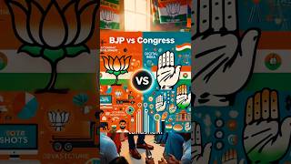 BJP Vs Congress 😊 shorts bjpvscongress [upl. by Ancalin]