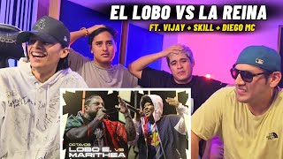 MARITHEA vs LOBO ESTEPARIO 💣 EN VIVO Ft VIJAY SKILL Y DIEGO MC [upl. by Atniuqal830]