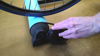 Magnetic Resistance on Tacx Galaxia T1100 Roller Trainer [upl. by Earal]