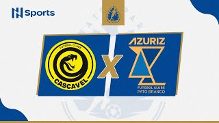 Campeonato Paranaense 2024 FC Cascavel X Azuriz  1ª Rodada  AO VIVO  COM IMAGENS [upl. by Acisseg]