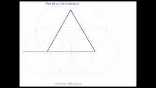 How to Construct the net of an Octahedron [upl. by Cecelia]