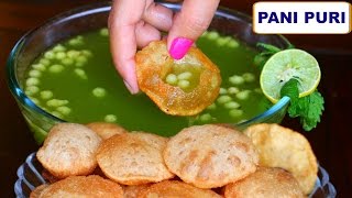 Gol Gappa amp Paani Recipe गोलगप्पा और पानी बनाने की विधि 2 Methods Pani Puri Recipe  CookWithNisha [upl. by Yonina]