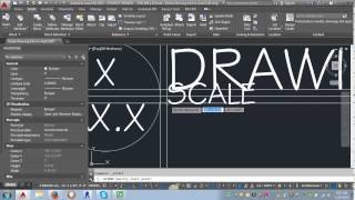 AutoCAD Demo  Using attributes in a block and creating an annotative block [upl. by Dorthea]