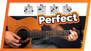 Perfect Guitar Tutorial Ed Sheeran Easy Chords Guitar Lesson [upl. by Eiram]