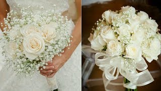 How to Arrange A Bridal Bouquet  DIY wedding bouquet  fresh flower bouquet for wedding [upl. by Loretta224]