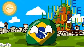 historia brasil countryballs [upl. by Adnohsek]