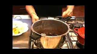 Cooking Black Beans for a Macrobiotic Meal [upl. by Jarred513]