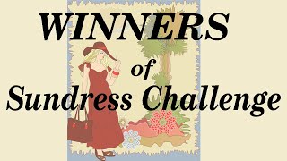 WINNERS of Sundress Challenge Announced [upl. by Sucirdor]