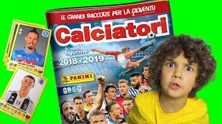 SFIDA DEI 5 MINUTI la rivincita  Figurine dei Calciatori 20182019 [upl. by Rollecnahc224]