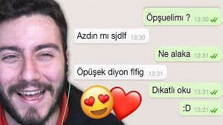 EN KOMİK WHATSAPP SEVGİLİ MESAJLARI [upl. by Buyer]