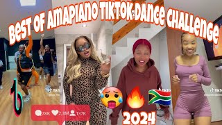 TikTok New Challenge Compilation 2024🔥🥵🇿🇦Unclewaffles Dlala kale theka amapiano trending [upl. by Ahsennod122]