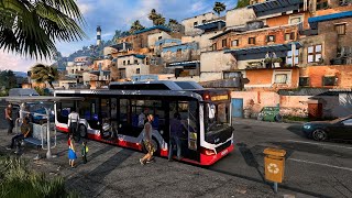 Bus sim driving 22  VR  City Ride  Oculus Quest 2  Virtual Desktop  Opentrack  version 12 [upl. by Villada]