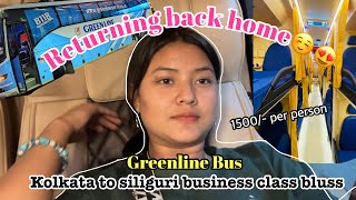 Returning Back Home🥹❤️Green line Business class bus tour😍Vlog1520 Avantika Gurung [upl. by Gnilrac]