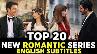 Top 20 Romantic Turkish Series Released in 2024 with English Subtitles [upl. by Davine]