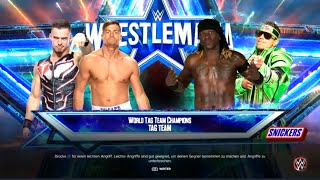 WWE 2K23 A Town Down vs Awesome Truth [upl. by Waddle]