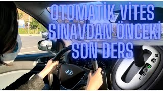 OTOMATİK VİTES ARABA NASIL KULLANIR direksiyonsınavı ehliyet otomatikvitesdireksiyoneğitimi [upl. by Nichy654]