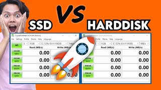 BEGINI Cara AKURAT Mengetahui Kecepatan Hardisk dan SSD dengan CrystalDiskMark  DETAIL [upl. by Neersan408]