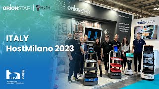 HostMilano 2023  Italy  OrionStar Robotics [upl. by Damle786]