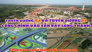 HÌNH ẢNH MỚI NHẤT VỀ TUYẾN C25 CỔNG CHÍNH SÂN BAY LONG THGÀNH [upl. by Anissa]