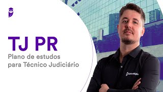 Concurso TJ PR Plano de estudos para Técnico Judiciário [upl. by Parthenia437]