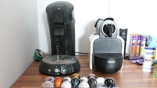 Essenza EN 97W Nespresso Kapseln Kaffeemaschine  Testbericht [upl. by Malliw]