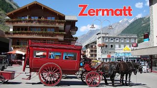 Zermatt Switzerland Walking Tour 2024  Discover the Charm of the Swiss Alps Village [upl. by Tirza]