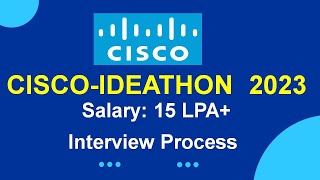 CISCO  Ideathon  How to prepare  Interview Process  Internship at Cisco  Stipend [upl. by Gustafson]