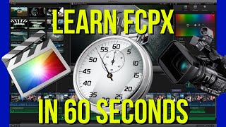 Learn FCPX in 60 Seconds  Todays Colour Episode 35 [upl. by Acceber26]