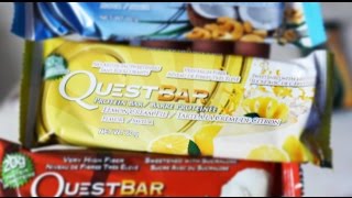 Quest Bars Proteinriegel im Test ZurStrandfigurcom [upl. by Ayal]