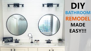 Cheap And Easy DIY Bathroom Remodel [upl. by Douty]