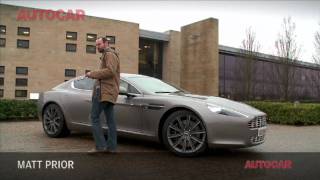 Aston Martin Rapide driven by autocarcouk [upl. by Kauslick]